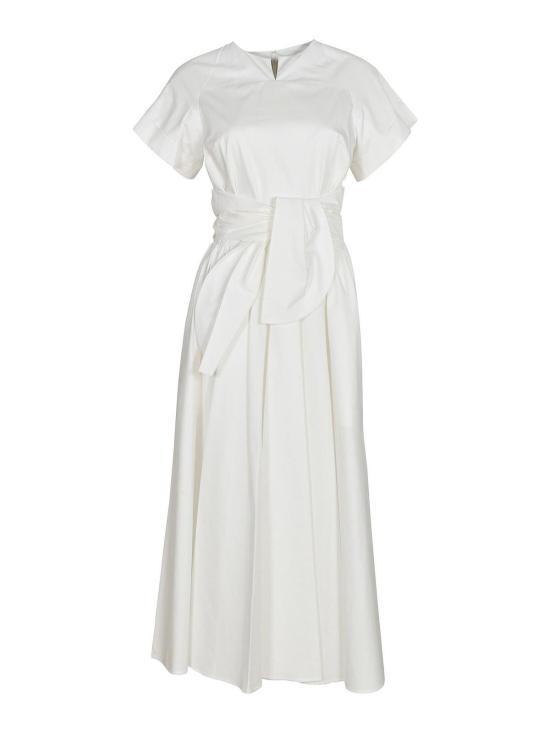 26SS 파투 롱 원피스 DR2410244001W WHITE