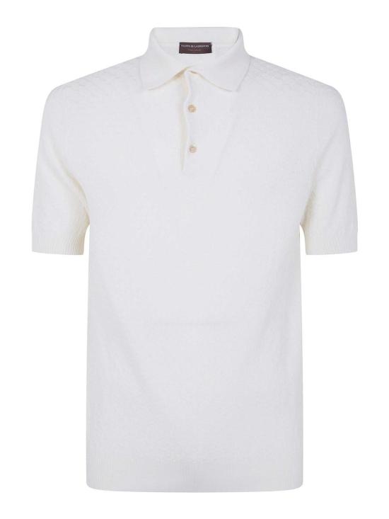 25FW 필리포 드 로렌티스 폴로 티셔츠 PL1MCCR12X020 White