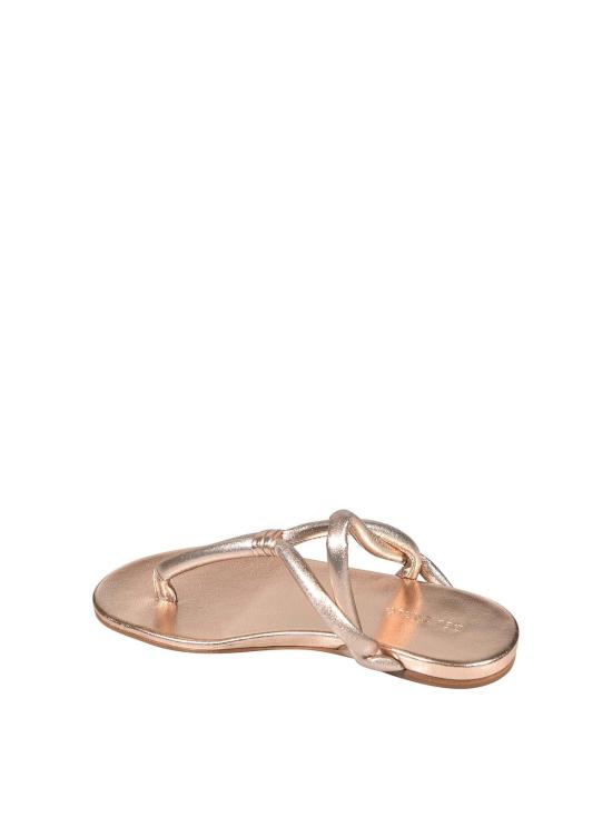 26SS 파브리지오 델 칼로 뮬/슬리퍼 10725LAMINATO NUDE NEUTRALS - FABRIZIO DEL CARLO