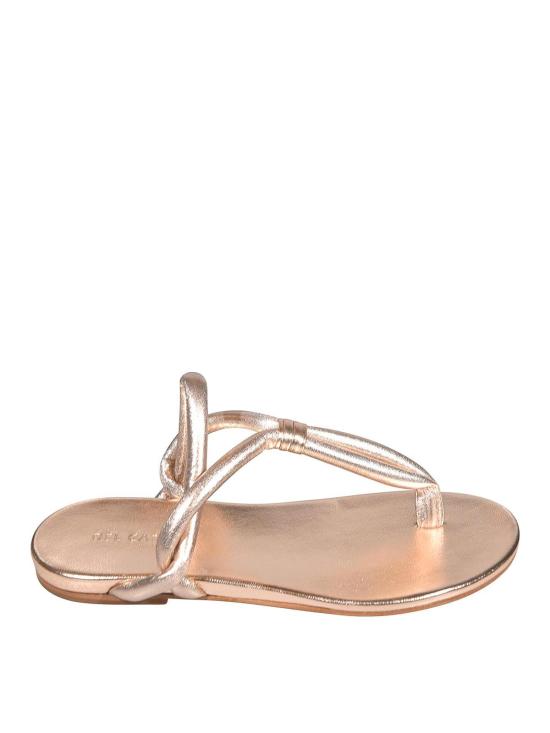 26SS 파브리지오 델 칼로 뮬/슬리퍼 10725LAMINATO NUDE NEUTRALS