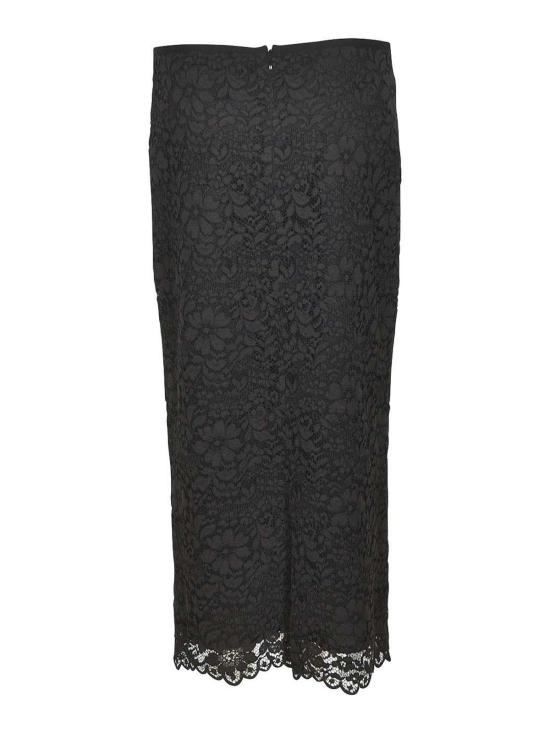 26SS 시모네타 롱 스커트 S06SK73T117BLACK001 - SIMONETTA
