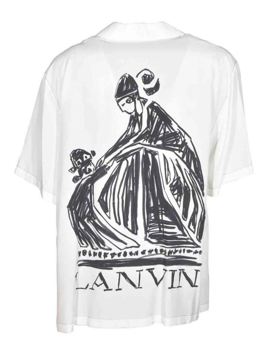 26SS 랑방 반팔 셔츠 RMSI00116257P2600 White - LANVIN