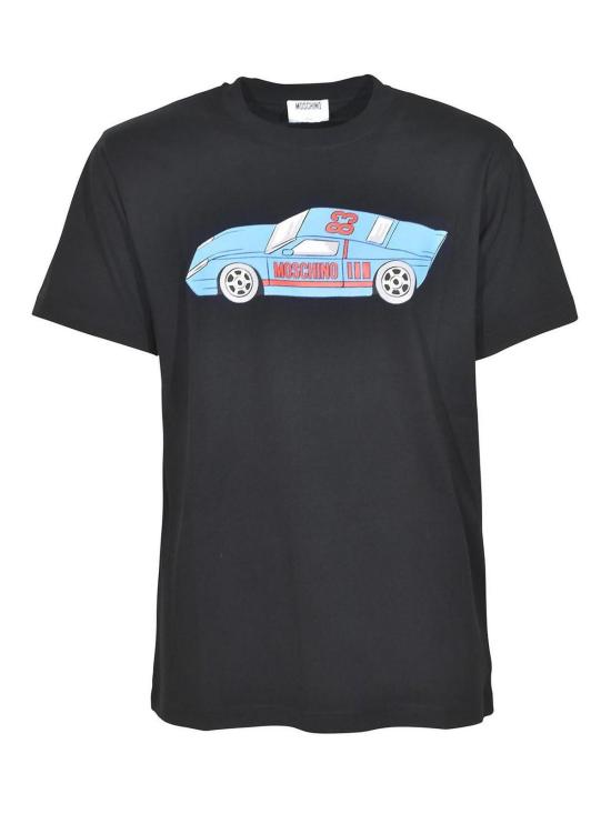 26SS 모스키노 반팔 티셔츠 A070302411555 DARK GREY