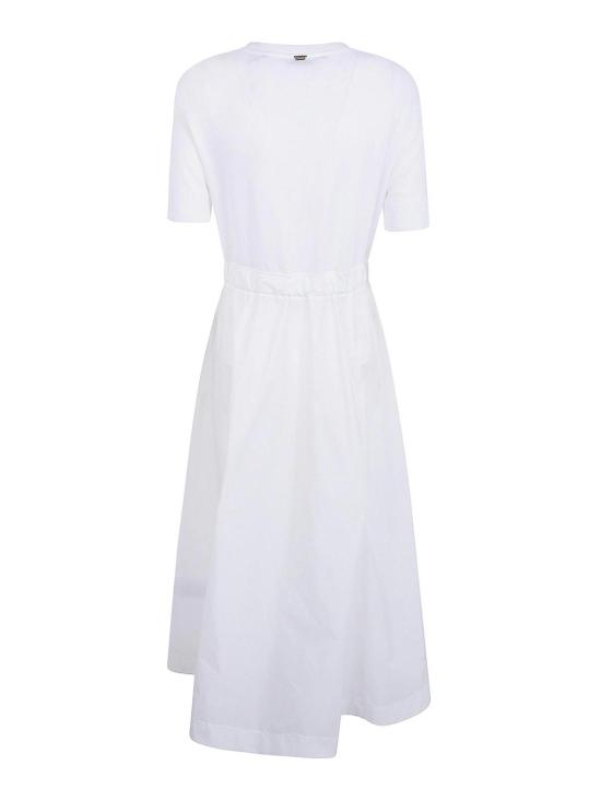 25FW 에르노 미디 스커트 AB000032D520561000 White - HERNO