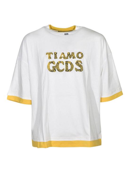 26SS 지씨디에스 반팔 티셔츠 C1MBQC068J080100 BEIGE
