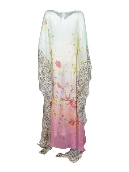 26SS 로베르토 카발리 케이프 WQW017D0509HNR32 Green - ROBERTO CAVALLI