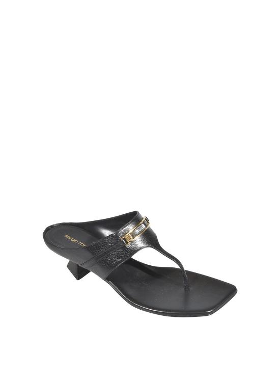 26SS 세르지오로시 뮬/슬리퍼 B14470MVAN021000130 BLACK - SERGIO ROSSI