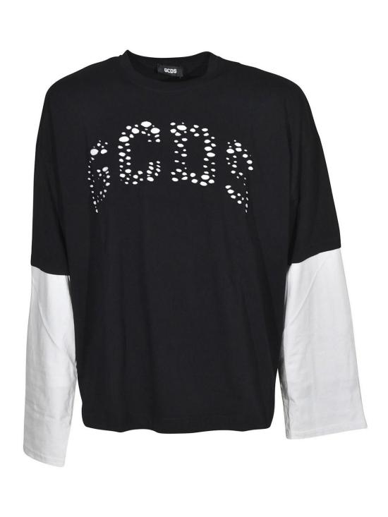 26SS 지씨디에스 긴팔 티셔츠 C1MBQC077J080999 Black