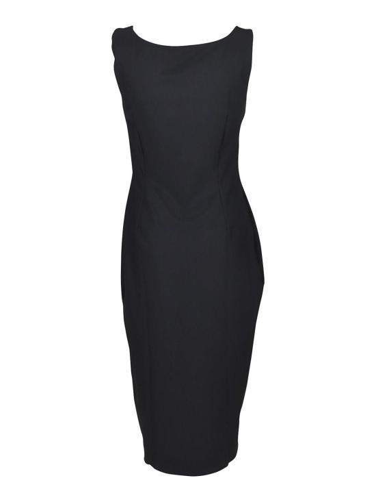 26SS 키아라보니 미디 스커트 ABCGILIASJE37 Black - CHIARA BONI