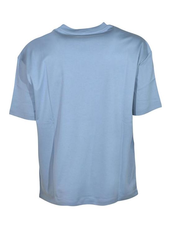 26SS 조르지오 아르마니 반팔 티셔츠 GM003351TE10333U9369 LIGHT BLUE - GIORGIO ARMANI