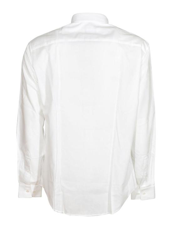 26SS 조르지오 아르마니 긴팔 셔츠 GM003580TE10820M0018 White - GIORGIO ARMANI