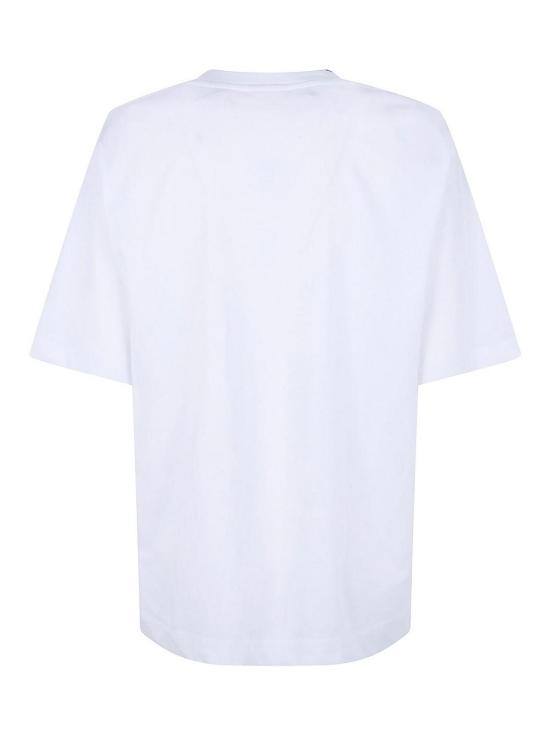 25FW 드리스 반 노튼 반팔 티셔츠 26113110036E15 White - DRIES VAN NOTEN