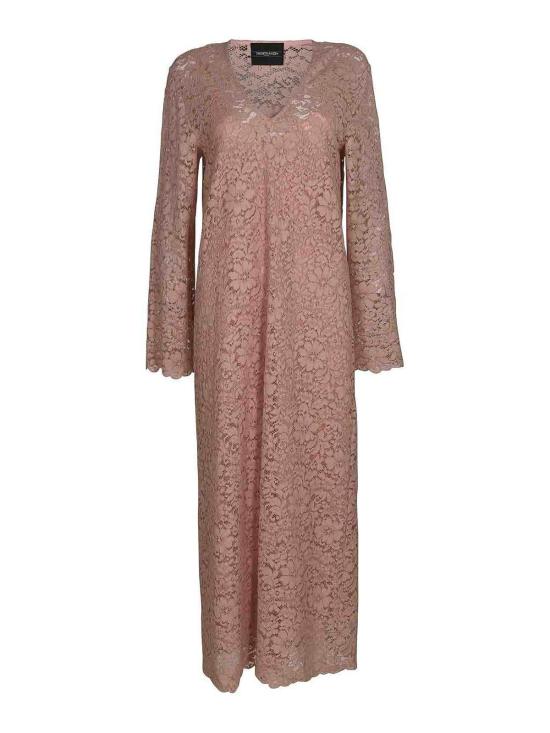 26SS 시모네타 롱 원피스 S06DS121T117PINK650 Nude Neutrals