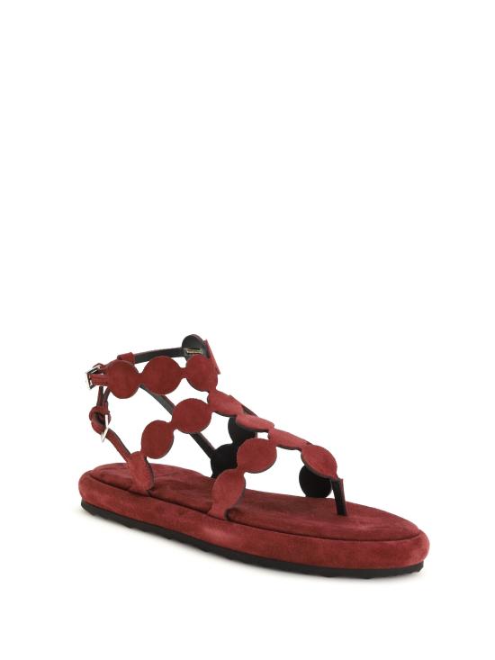 26SS 피에르하디 샌들 AGK2 CARMINE SUEDE CALF CARMINE - PIERRE HARDY