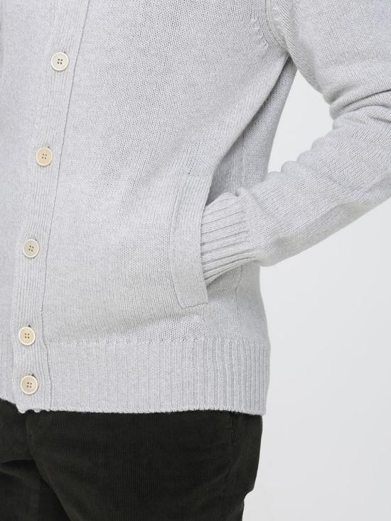 26FW 자노네 가디건 810130ZN233 Z3339 Grey - ZANONE