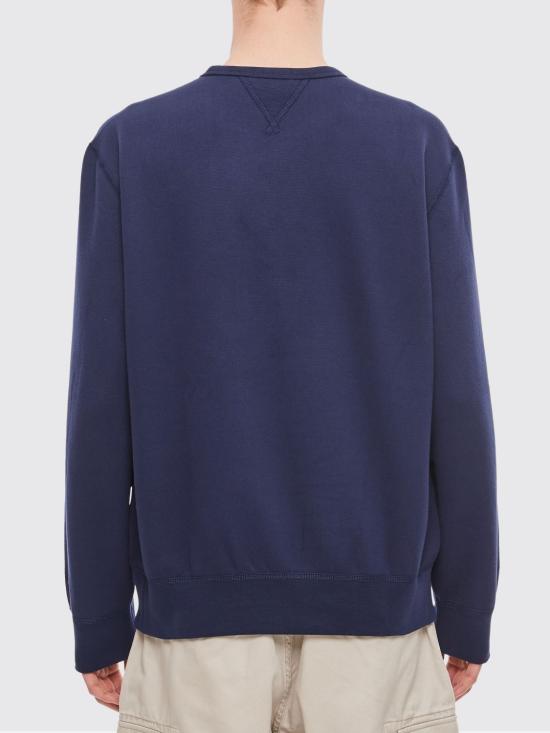 26FW 폴로 랄프로렌 포니 로고 자수 맨투맨 710766772 003 Blue - POLO RALPH LAUREN