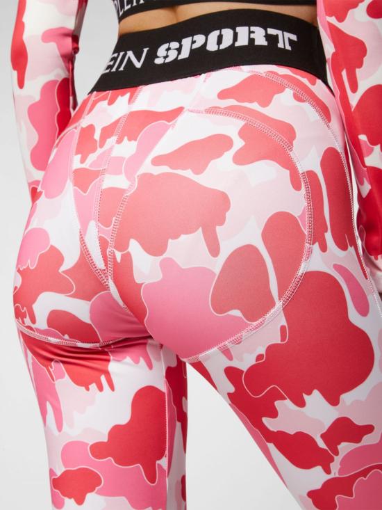 26SS 플레인스포츠 레깅스 PADCWJT1905STE003N 33 Fuchsia - PLEIN SPORT
