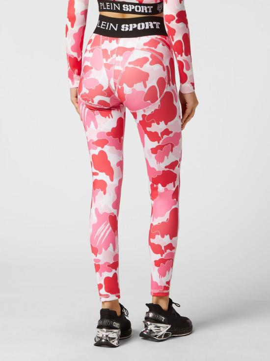 26SS 플레인스포츠 레깅스 PADCWJT1905STE003N 33 Fuchsia - PLEIN SPORT
