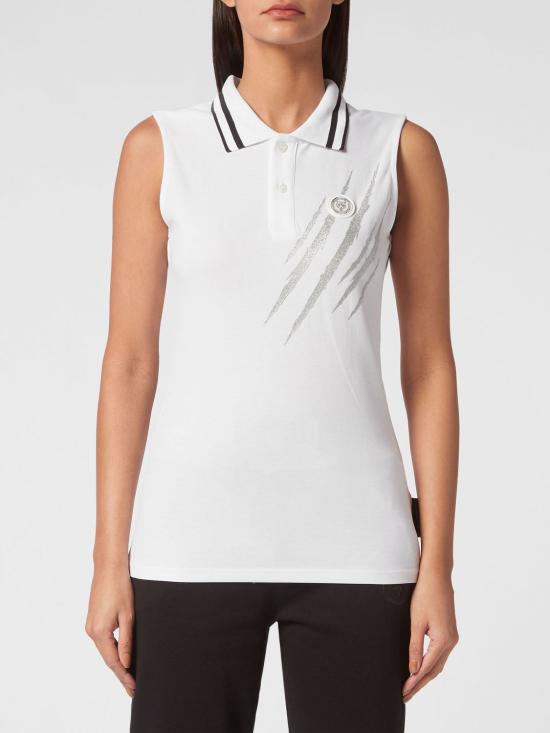 26SS 플레인스포츠 폴로 티셔츠 SACCWTK2710STE003N 01 White