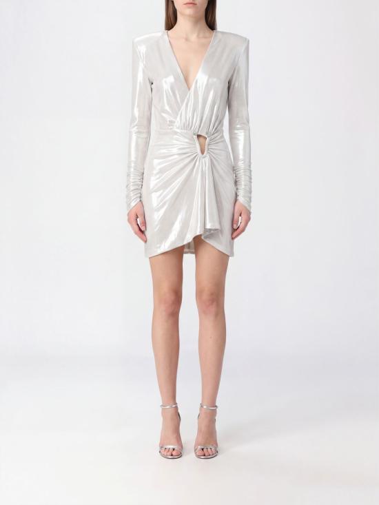 26FW 필립 플레인 롱 원피스 FAECWRG3478PJY002N 70 Silver