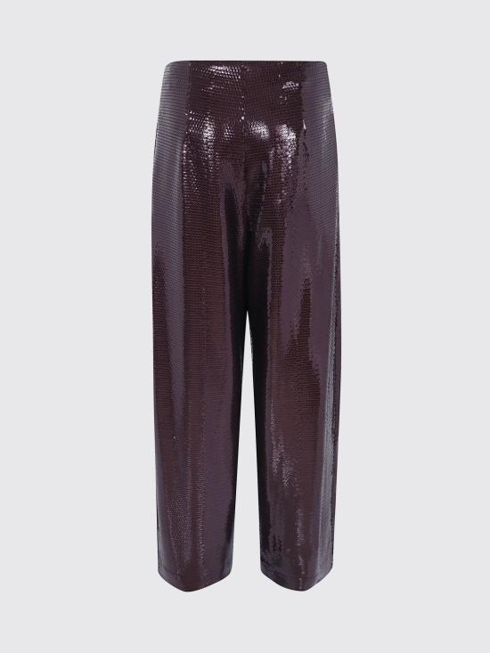 26FW 알베르타 페레티 가죽 팬츠 03096646 0104 Brown - ALBERTA FERRETTI