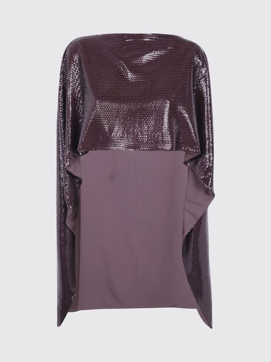 26FW 알베르타 페레티 탑 33076646 0104 Brown - ALBERTA FERRETTI