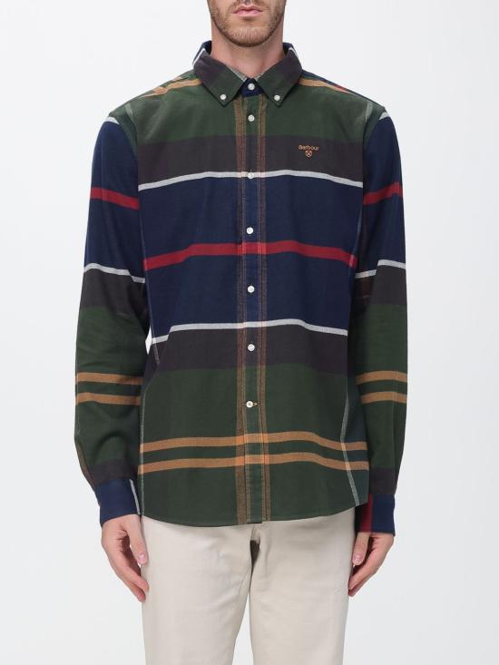 26FW 바버 긴팔 셔츠 MSH4994 TN11 Multicolor