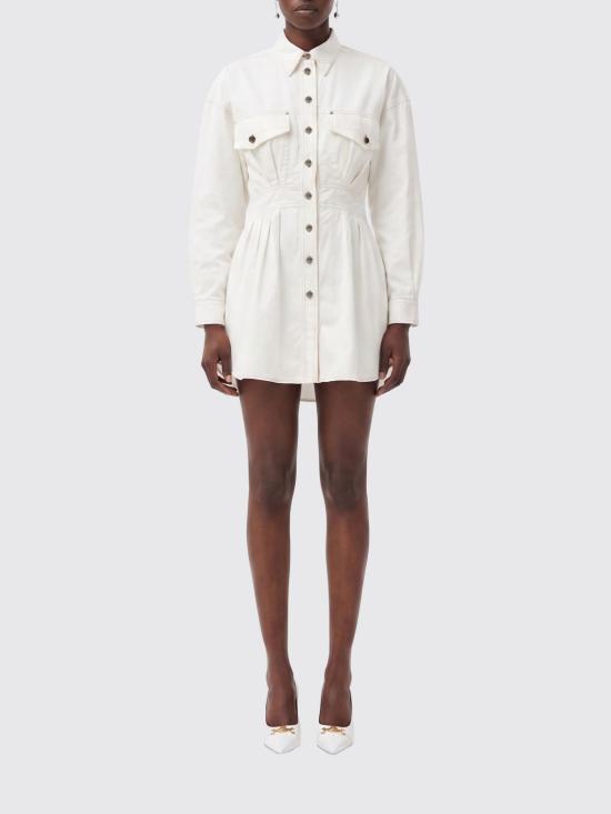 26FW 베르사체 롱 원피스 10258151A18396 1W010 White