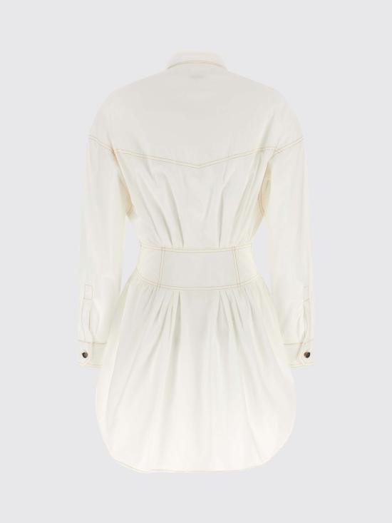 26FW 베르사체 롱 원피스 10258151A18396 1W010 White - VERSACE