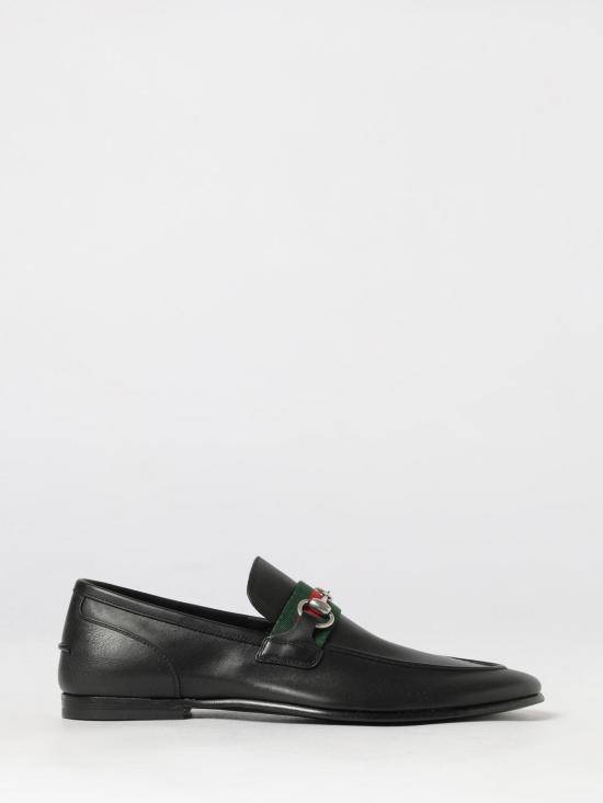 26FW 구찌 코모 홀스빗 레더 로퍼 874936AAGSM 1060 Black