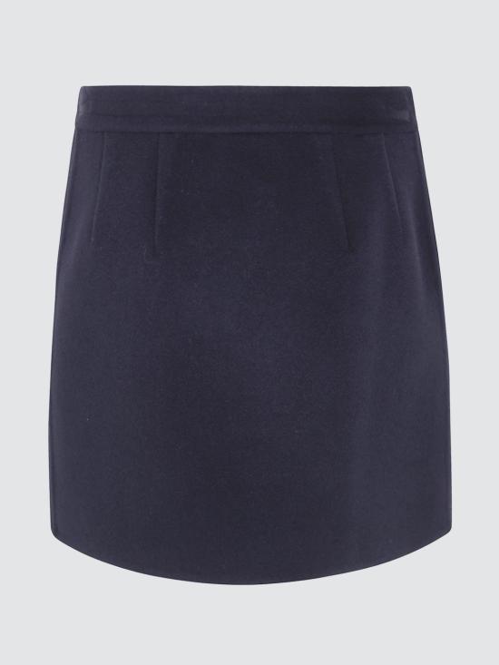 26FW 세미쿠튀르 숏 스커트 Y6WV12 Y69 Black - SEMI-COUTURE