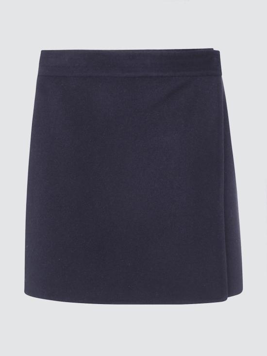26FW 세미쿠튀르 숏 스커트 Y6WV12 Y69 Black - SEMI-COUTURE