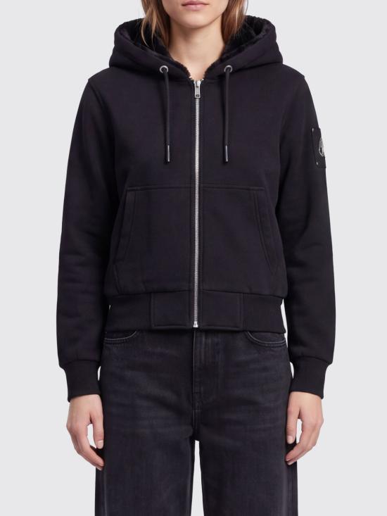 26FW 무스너클 후드 티셔츠 M36LS636 313 Black