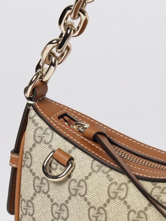 26FW 구찌 GG 엠블럼 스몰 숄더백 847447FAD6L 9758 Beige - GUCCI