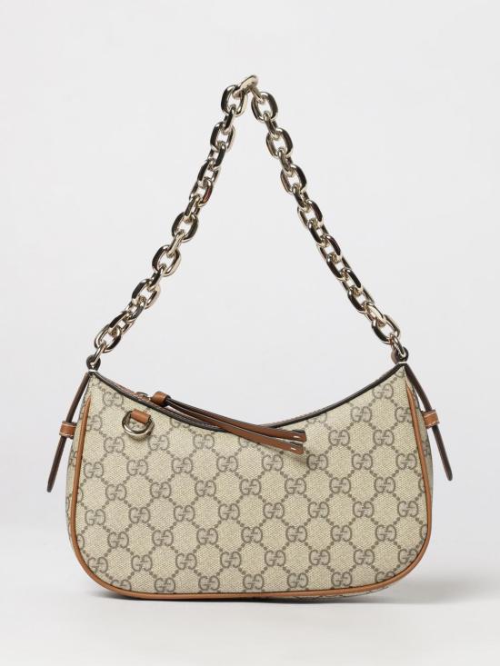 26FW 구찌 GG 엠블럼 스몰 숄더백 847447FAD6L 9758 Beige