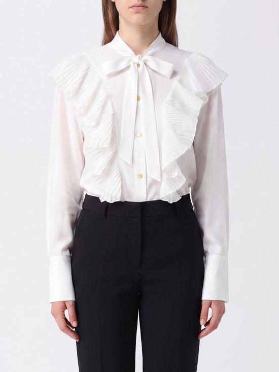 26FW 알베르타 페레티 블라우스 02176622 0002 White