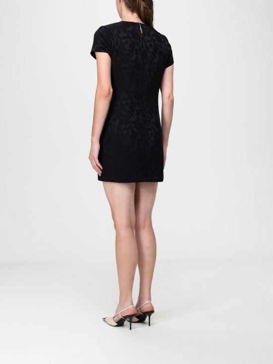 26FW 생로랑 롱 원피스 A002HIY3L66 1000 Black - SAINT LAURENT