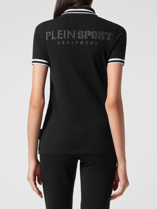 26SS 플레인스포츠 폴로 티셔츠 SACCWTK2709STE003N 02 Black - PLEIN SPORT