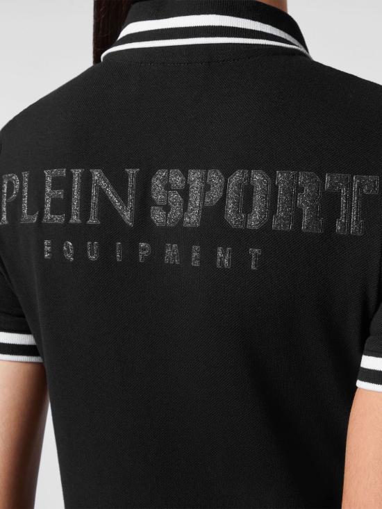 26SS 플레인스포츠 폴로 티셔츠 SACCWTK2709STE003N 02 Black - PLEIN SPORT