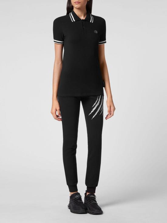 26SS 플레인스포츠 폴로 티셔츠 SACCWTK2709STE003N 02 Black - PLEIN SPORT