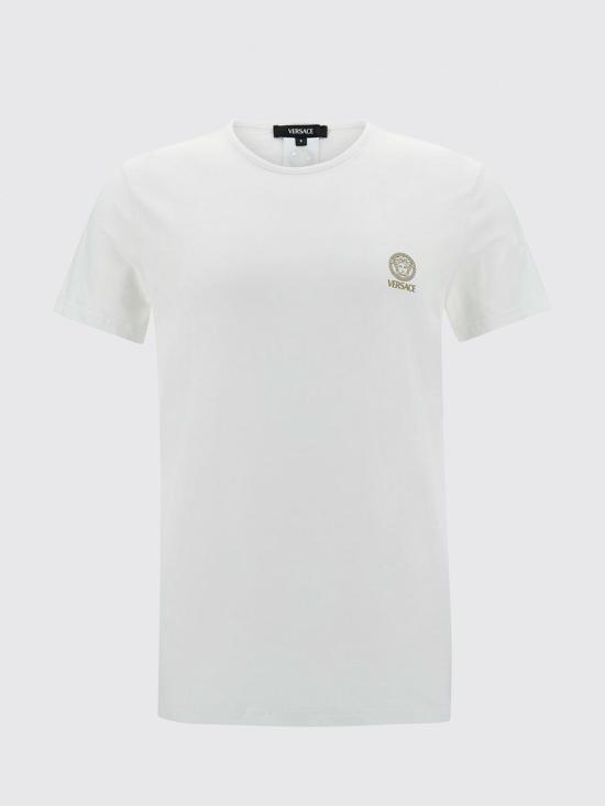 26FW 베르사체 반팔 티셔츠 AUU010051A10011 A1001 White - VERSACE
