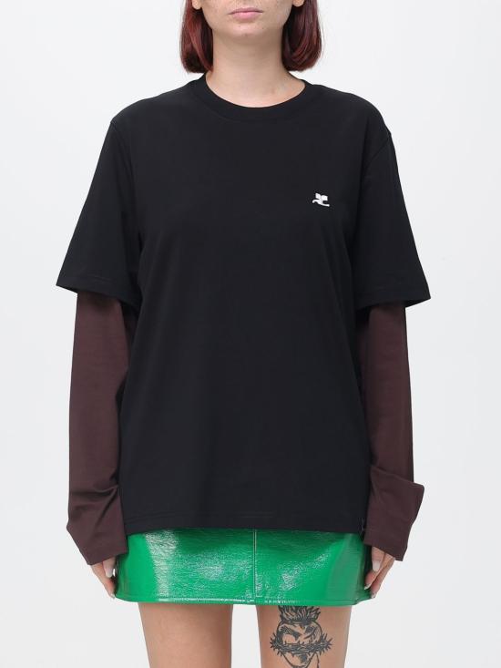 26FW 쿠레쥬 탑 326JTS263JS0233 B269 Burnt
