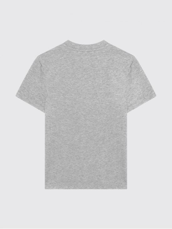 26FW 아미 스몰 하트 로고 라이트 코튼 저지 티셔츠 HTS346724 0951 Grey - AMI