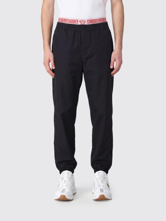 26FW 베르사체 트레이닝/조거 팬츠 10259381A18675 1B000 Black