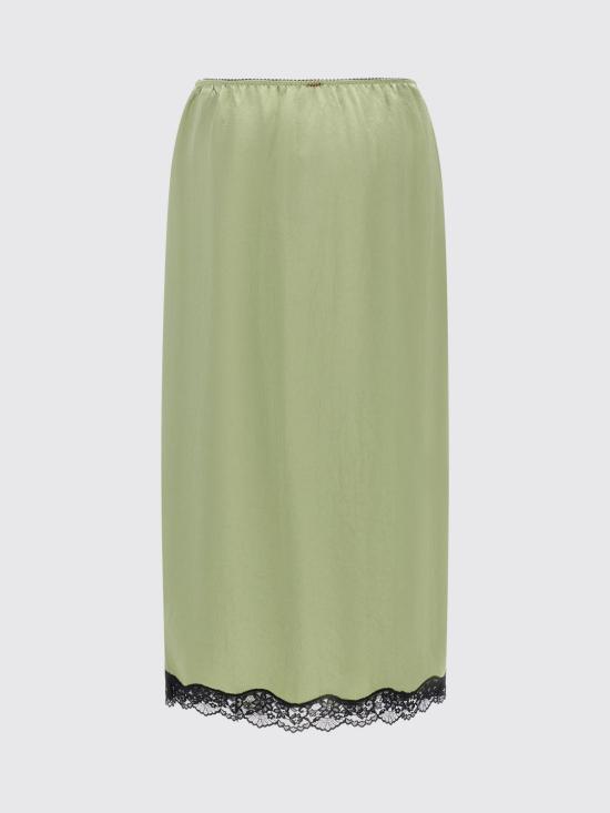 26FW 트윈셋 롱 스커트 262TP2111 13855 Green - TWINSET