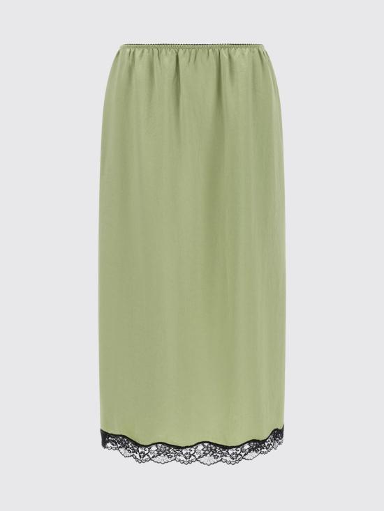 26FW 트윈셋 롱 스커트 262TP2111 13855 Green - TWINSET