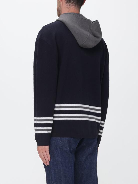 26FW 엠포리오 아르마니 긴팔 티셔츠 EM006285AF18099 MB015 Blue - EMPORIO ARMANI