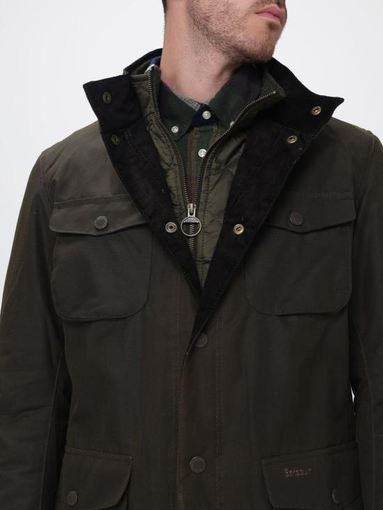 26FW 바버 오그스톤 왁스 자켓 MWX0700 OL51 Brown - BARBOUR