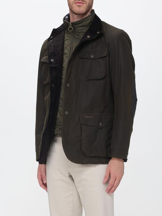 26FW 바버 오그스톤 왁스 자켓 MWX0700 OL51 Brown - BARBOUR