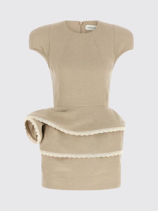26FW 마그다뷰트림 롱 원피스 328726 Beige - MAGDA BUTRYM